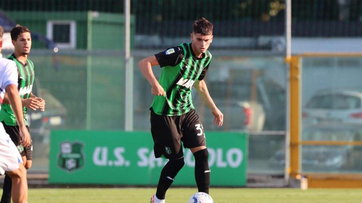 Luca Lipani fa il suo esordio col Sassuolo: il 2005 in campo con lo Spezia in Coppa