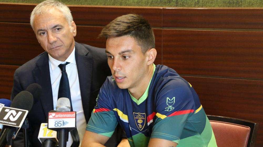 Lecce, parla Dell'Orco: "A Lecce mi trovo molto bene"