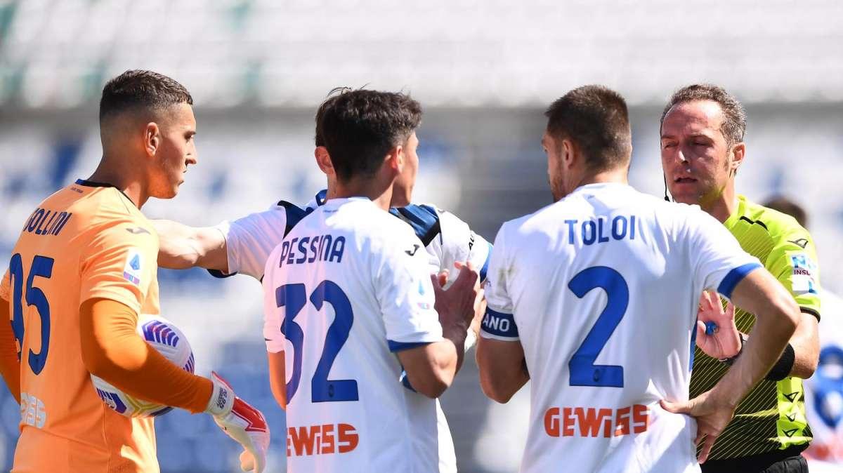 Ex arbitro Marelli: "Ok l'espulsione di Gollini ma manca un rigore a Zapata"