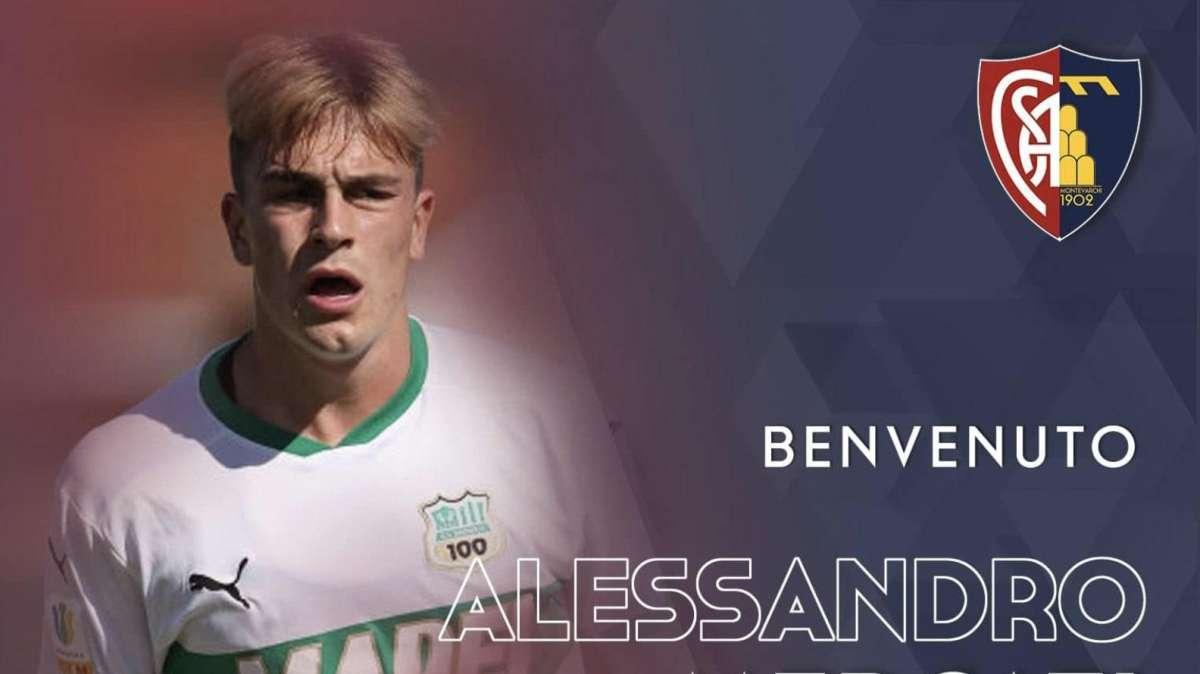 Alessandro Mercati dal Sassuolo all'Aquila Montevarchi: è ufficiale