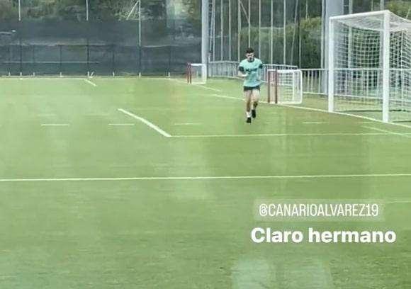 Infortunio Agustin Alvarez, l'incoraggiamento del connazionale Viña - VIDEO