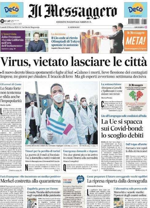 Il Messaggero: "Una corsa per evitare il crac"