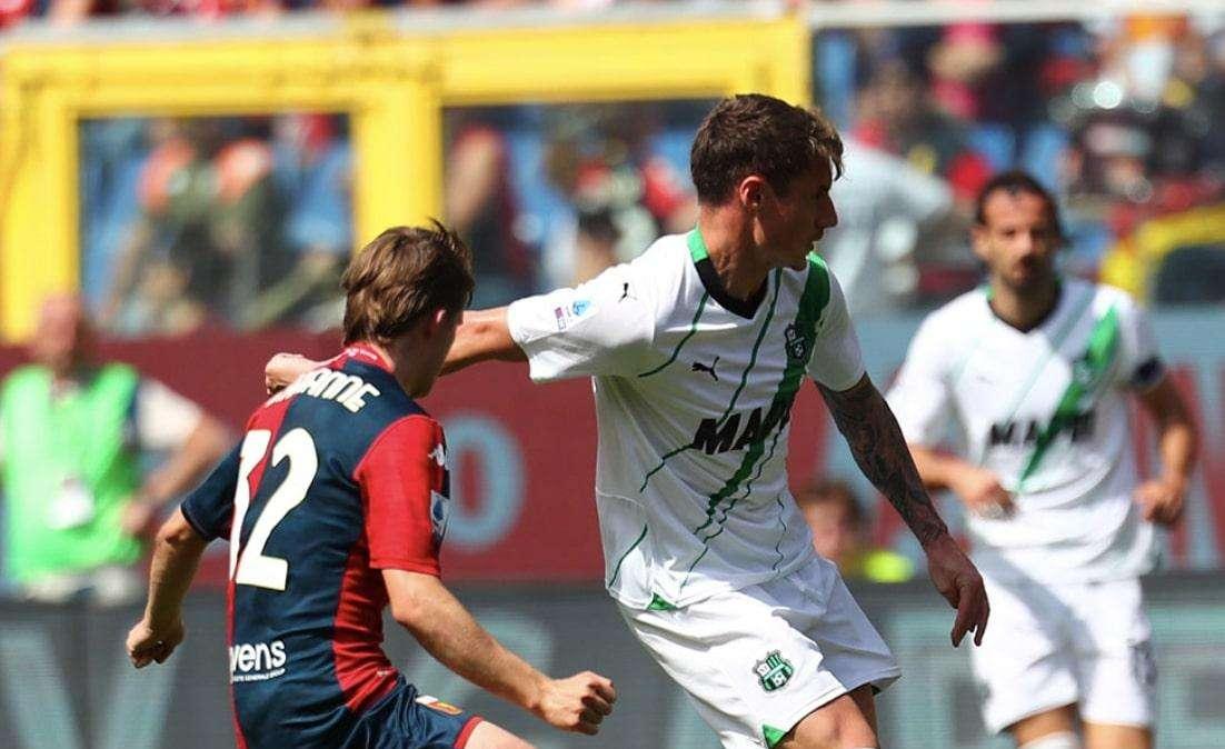 Genoa Sassuolo tabellino 2-1: marcatori, risultato, statistiche 12-5-24
