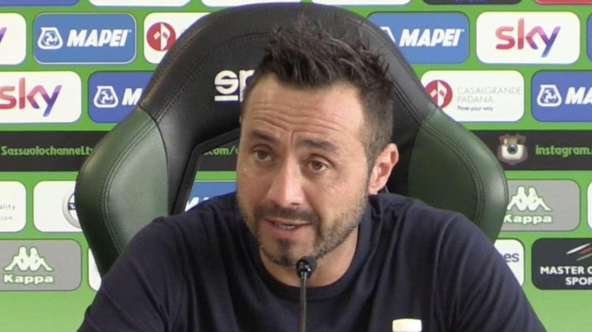 De Zerbi in conferenza: &ldquo;Voglio lo stesso atteggiamento visto con l&rsquo;Inter, altrimenti mi arrabbio&rdquo;