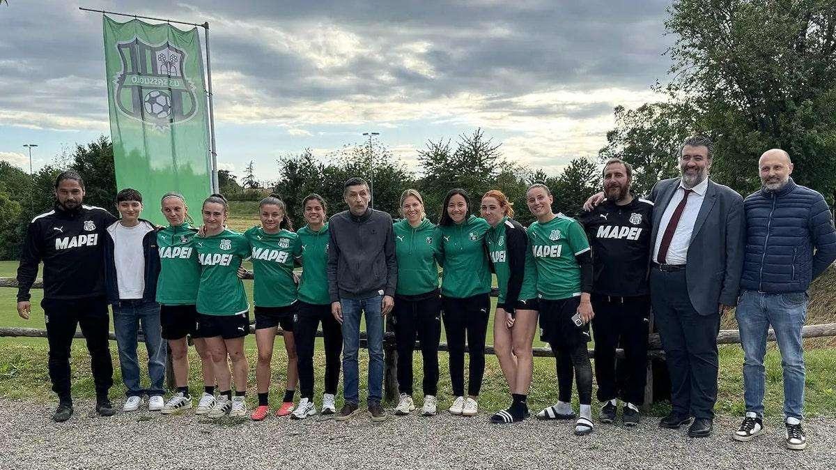 Il Sassuolo Femminile ha incontrato l'Istituto per i Ciechi di Reggio Emilia