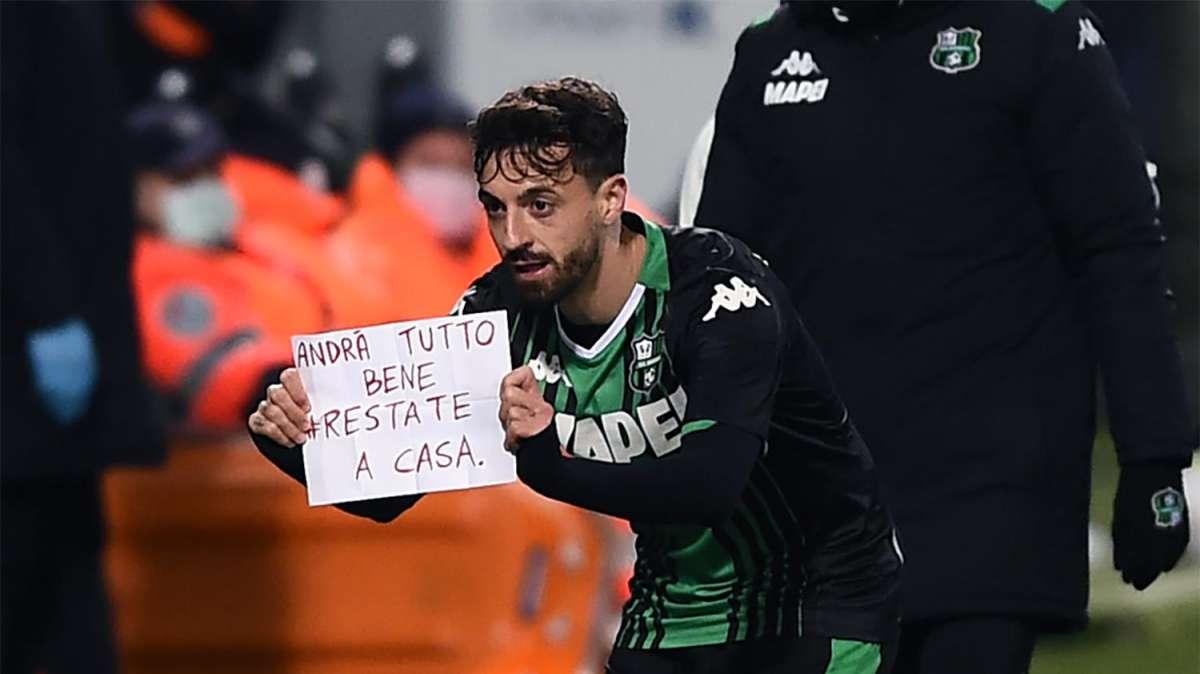 Sì, Ciccio Caputo: è andato tutto bene. Per te e anche per il Sassuolo!