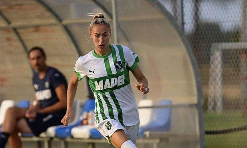 Karina Olkhovik del Sassuolo Femminile miglior calciatrice bielorussa 2022