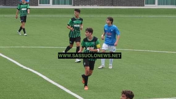 Giorgio Vezzosi del Sassuolo da sotto età all'Europeo Under 17 con l'Italia