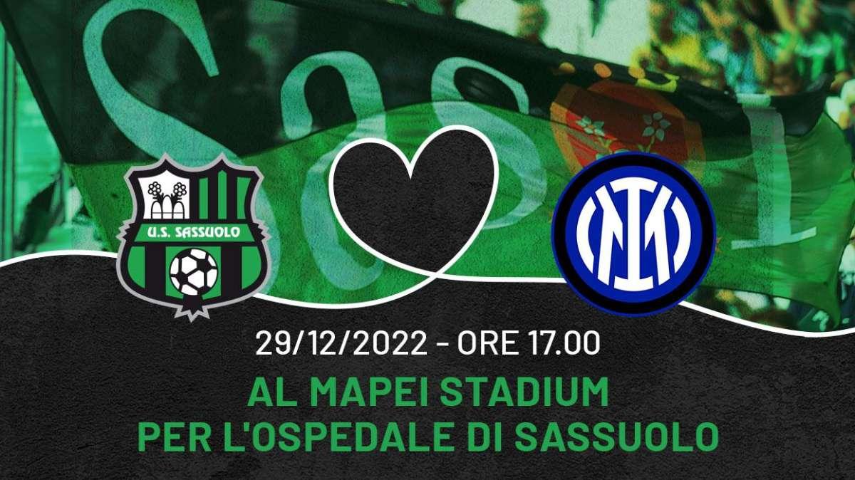Sassuolo Inter amichevole: al Mapei Stadium per l'Ospedale sassolese