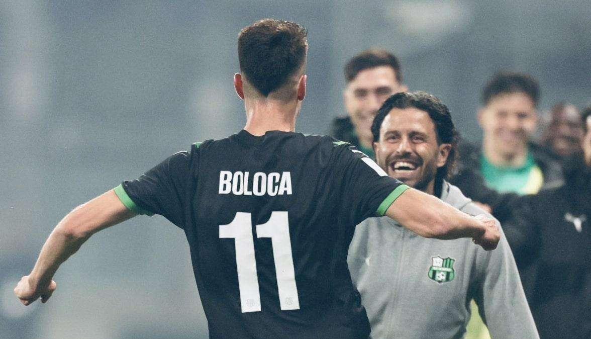 Daniel Boloca, Sassuolo e il desiderio di Grosso per il ritorno in Serie A