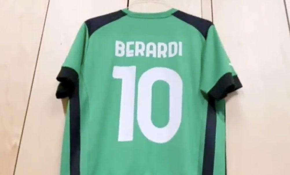 Sassuolo numeri maglia 2022/2023: Berardi 10, i nuovi e le modifiche