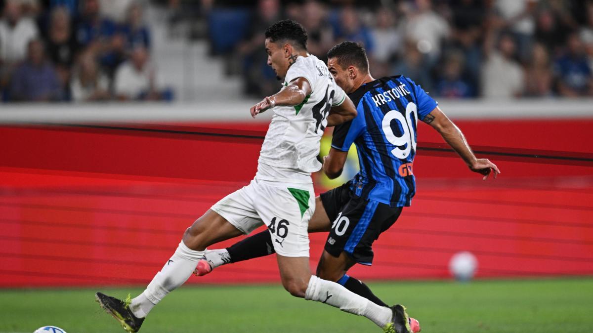 Atalanta Sassuolo tabellino 2-1: marcatori, risultato, statistiche 23-08-26