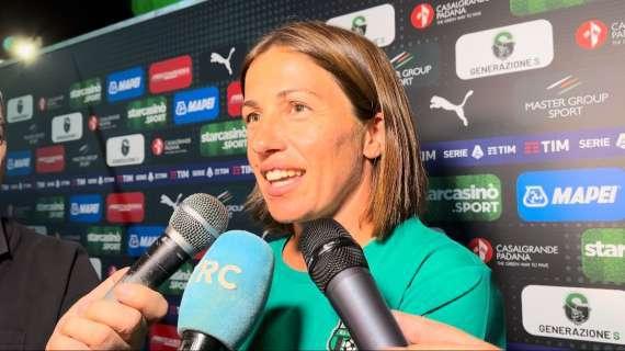 Sassuolo Femminile, Sabatino: "Vogliamo partire bene e dire la nostra in campionato"