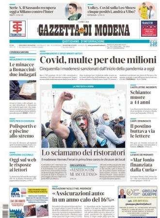 Gazzetta di Modena: "Emergenza Sassuolo, ma De Zerbi ci crede"