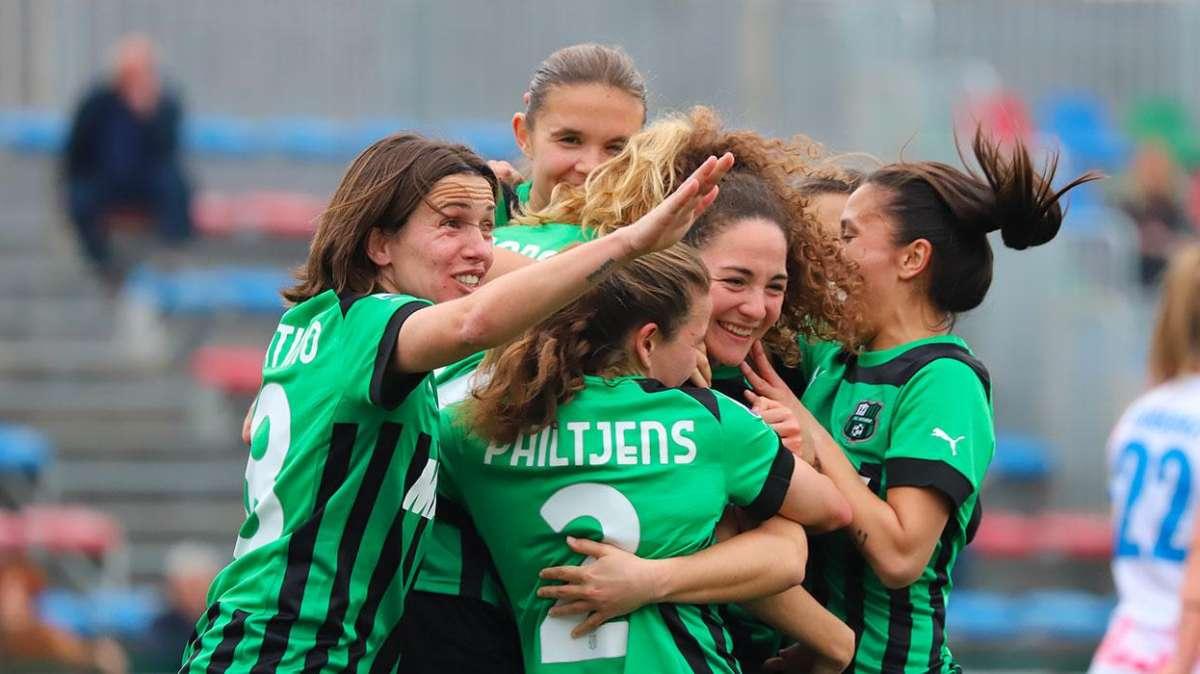 Pomigliano Sassuolo Femminile highlights 0-2: Sabatino-Dongus gol VIDEO