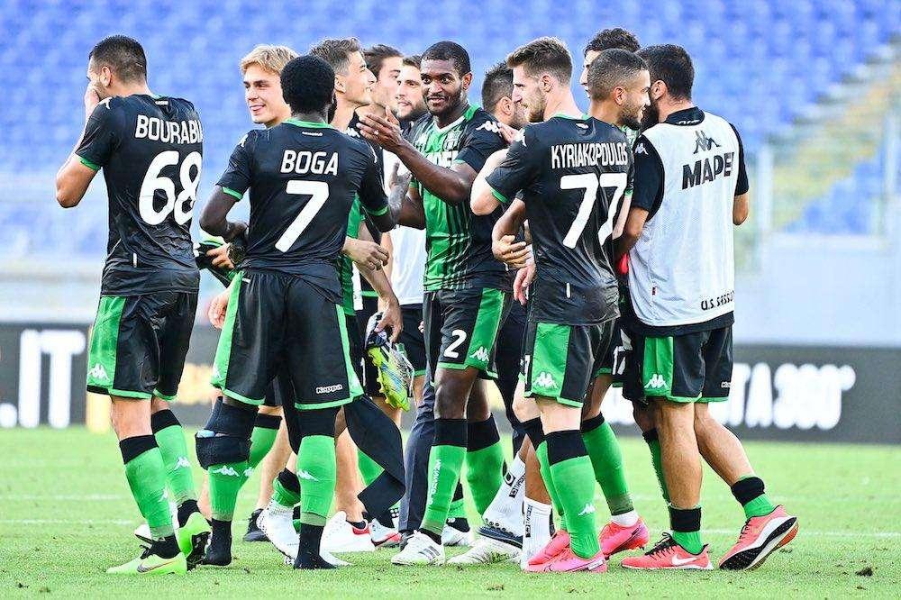 Il Sassuolo sui social: "Grande meritatissima vittoria. Si può sognare!"