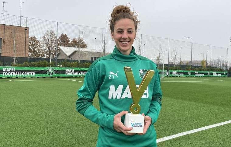 A Martina Tomaselli del Sassuolo l'eBay Values Award: "Sono tornata"