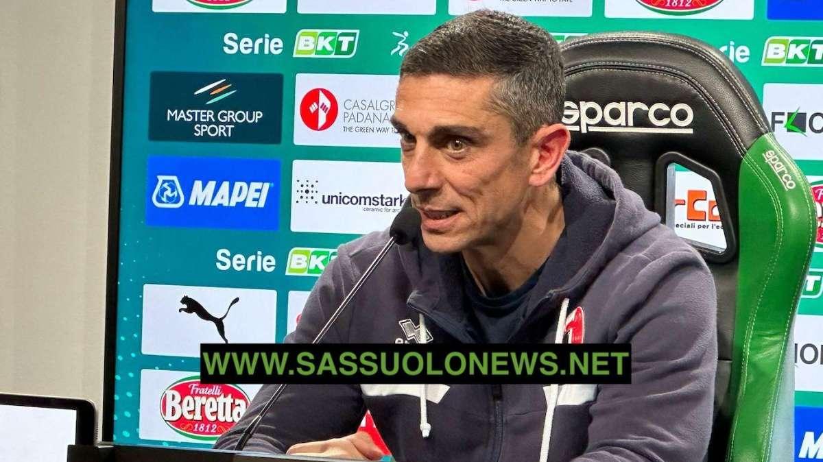 Bari, Longo: "Il Sassuolo non ha mai tirato in porta. La loro difesa a 4 ci ha aiutato"