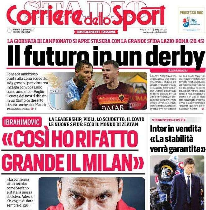 Corriere dello Sport: "La sorpresa è la SPAL: eliminato il Sassuolo"