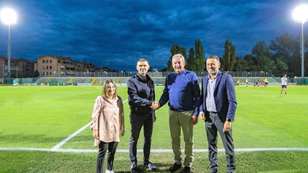 Stadio Ricci Sassuolo, nuovo impianto di luci a led: ok alle gare in notturna