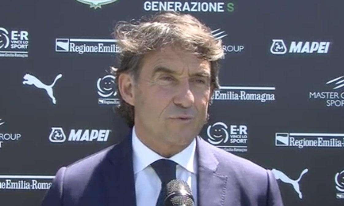 Carnevali: "Raspadori l'ultimo che venderei. Squadra B Sassuolo? Costi alti"