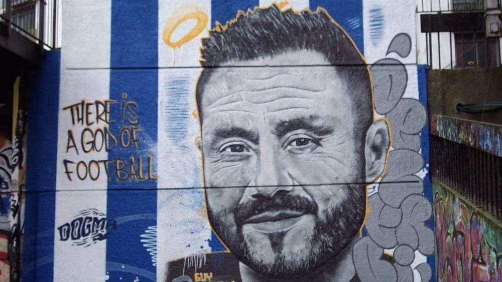 De Zerbi murales: Brighton ai piedi dell'ex Sassuolo. Il motivo