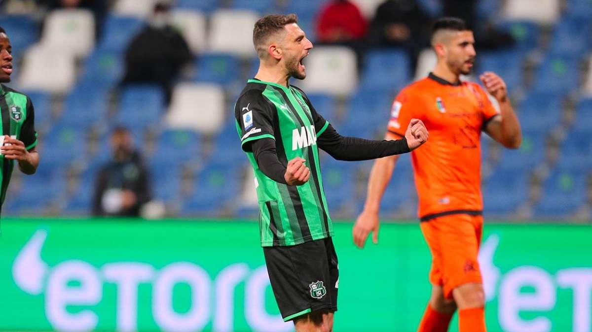 Berardi: "300 presenze e 100 gol con questa maglia: non potevo chiedere altro"