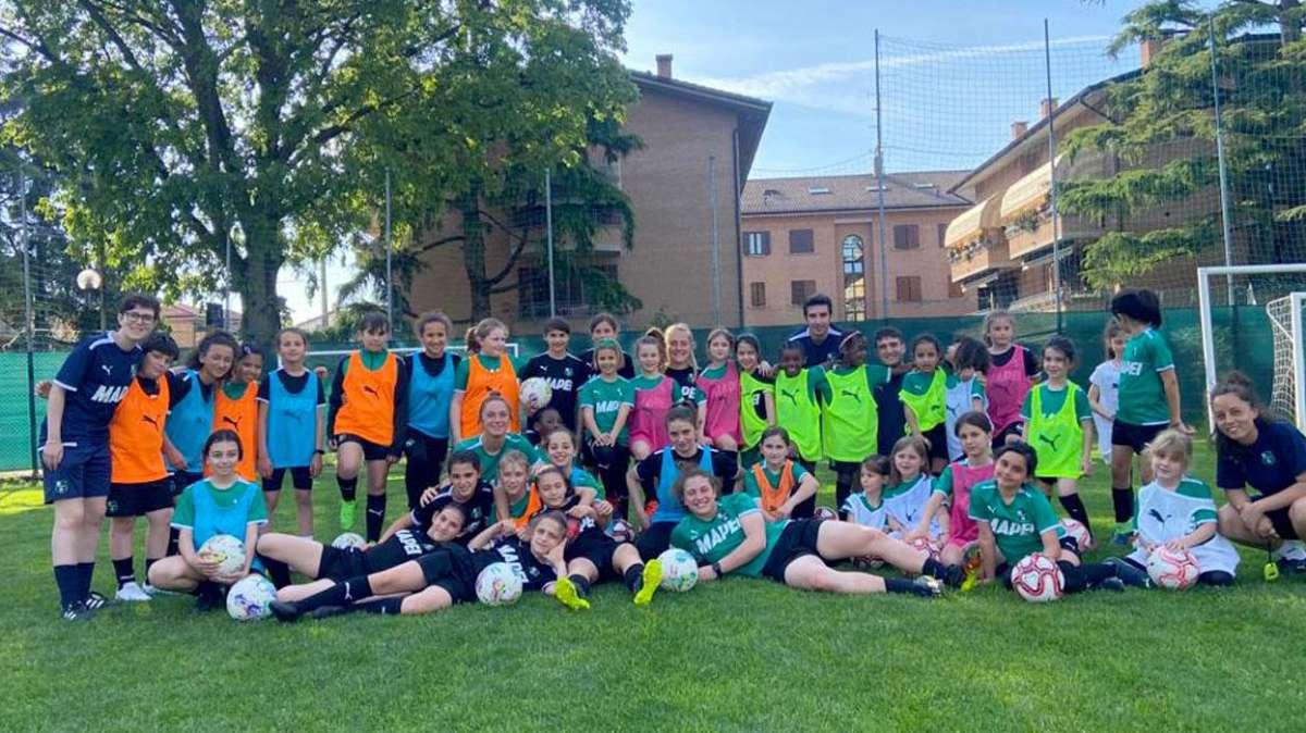 Sassuolo settore giovanile femminile: allenamento speciale per le neroverdi