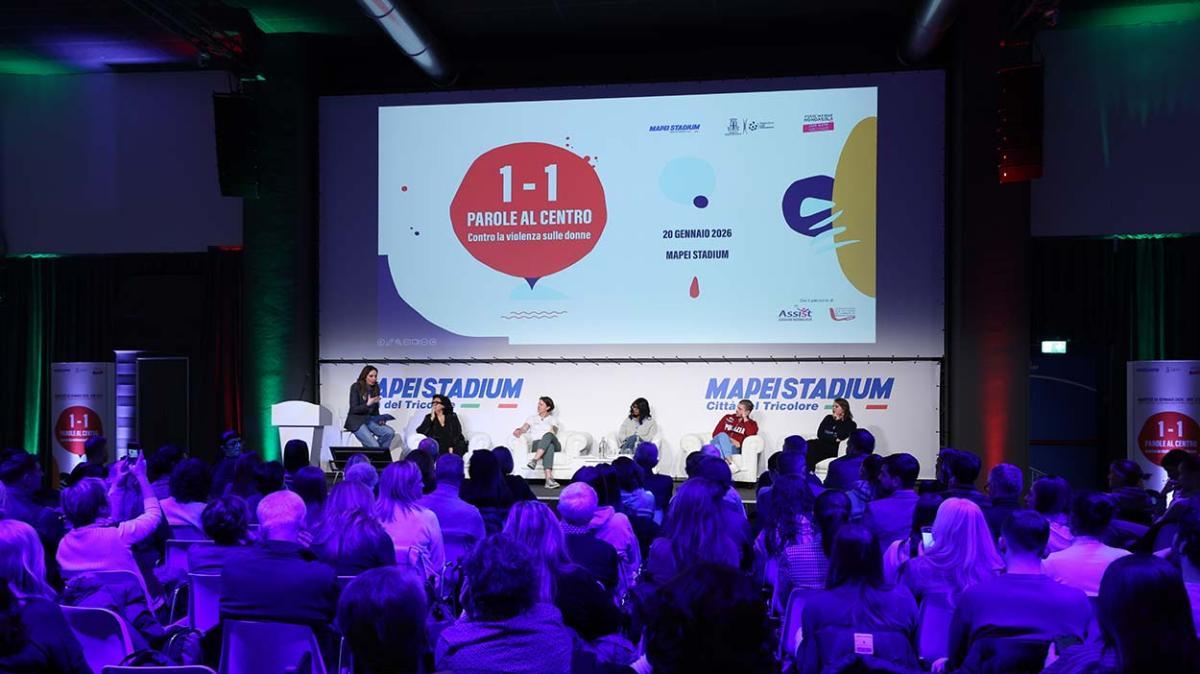 Mapei Stadium, torna “1-1 Parole al Centro”: due eventi contro la violenza sulle donne