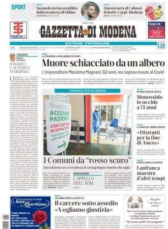 Gazzetta di Modena: "Il Sassuolo torna sconfitto dalla trasferta di Udine"