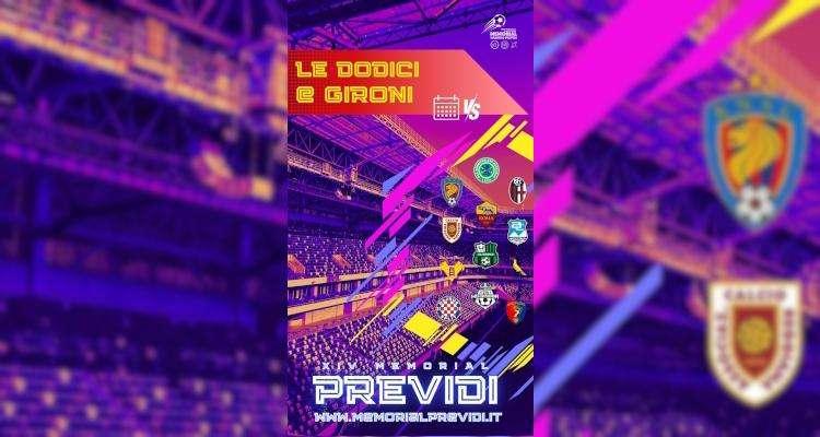 Memorial Nardino Previdi 2025: domani l'inizio. Il calendario delle partite