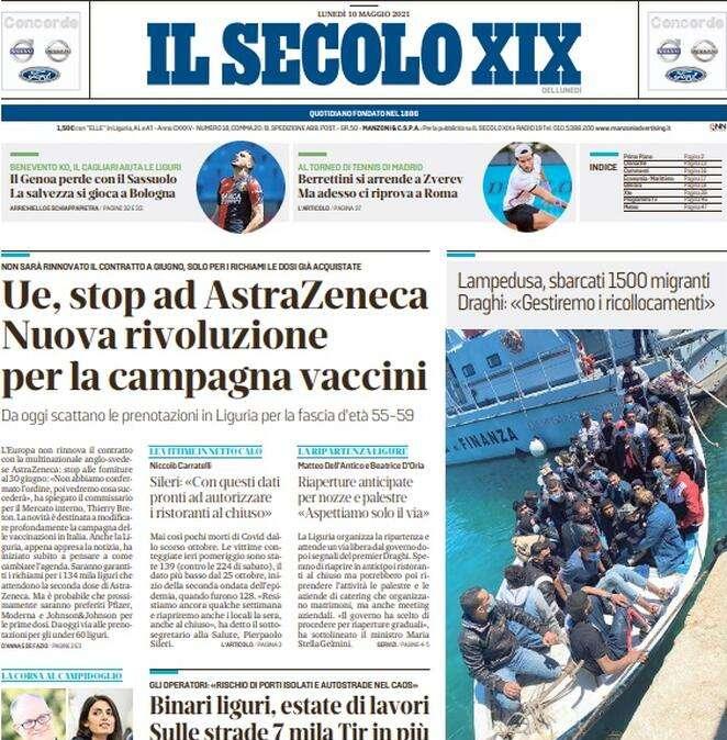 Il Secolo XIX: "Errori, Var, gol tardivo: Genoa ko col Sassuolo"