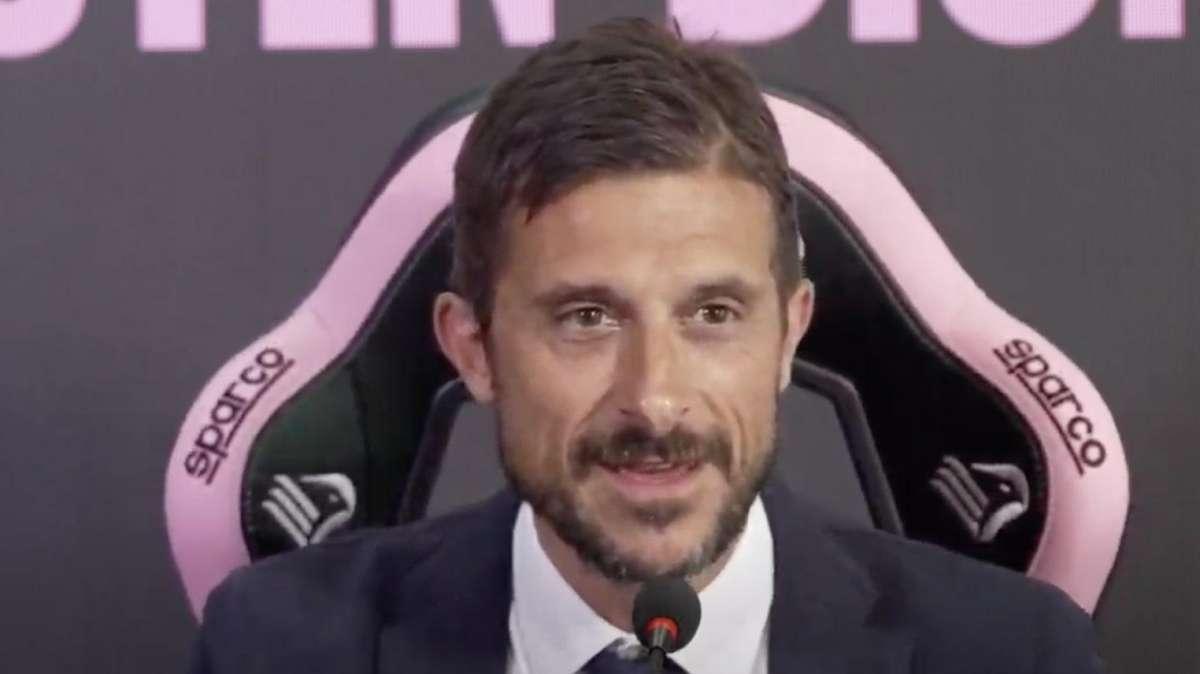Dionisi si presenta a Palermo: "Finalmente una piazza passionale. Sassuolo è il passato"