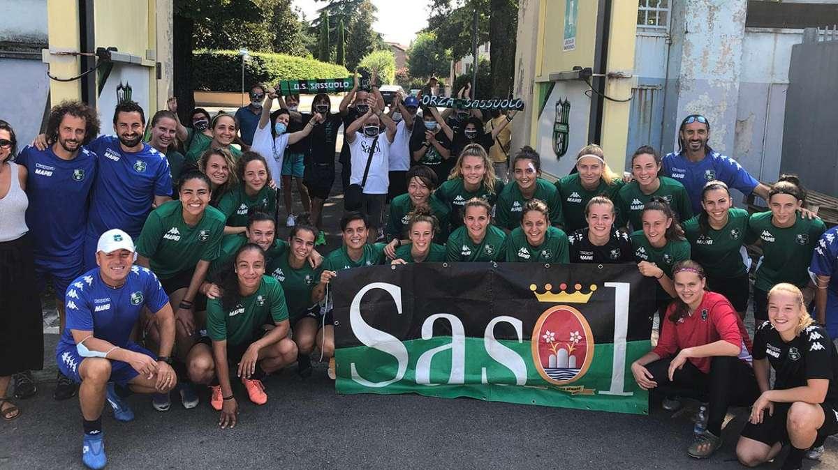 Sassuolo Femminile, il saluto dei tifosi in vista della nuova stagione