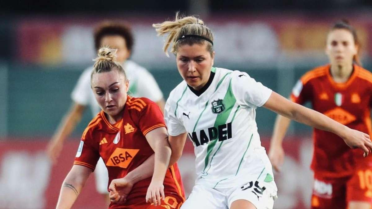 Roma Sassuolo Femminile pagelle. Voti: Passeri sbaglia, Kullashi non si accende
