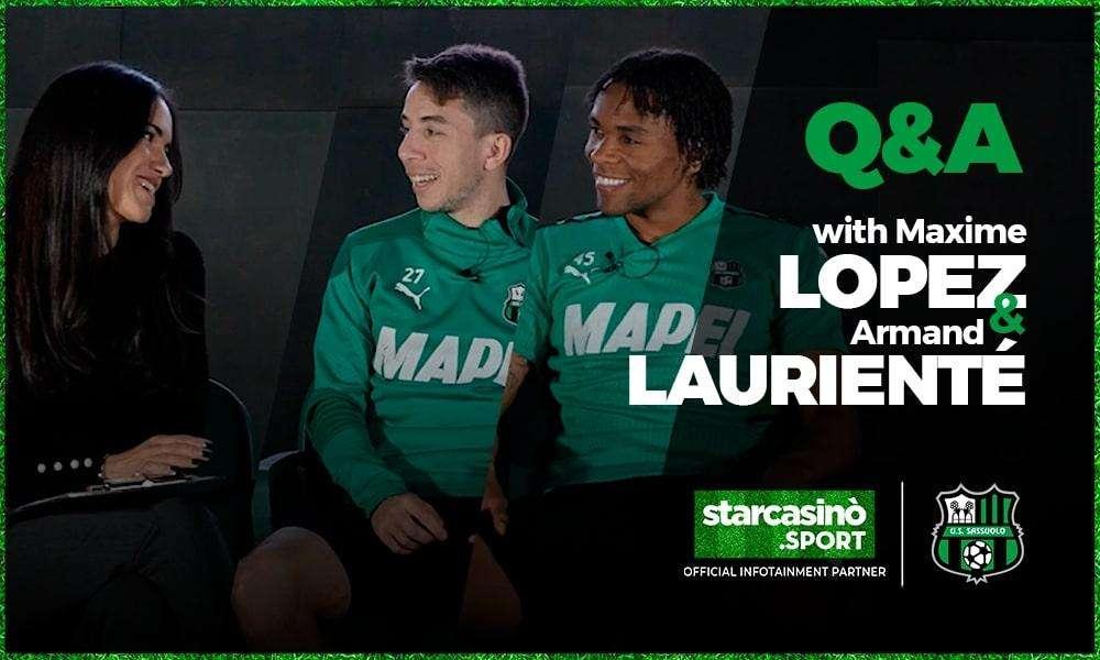 Maxime Lopez e Laurienté: "Fortunati a essere a Sassuolo" VIDEO