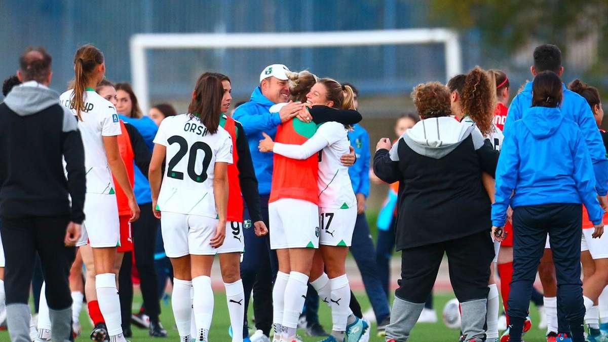 Sassuolo Femminile, Piovani e il suo fluido magico: il sogno è la poule Scudetto