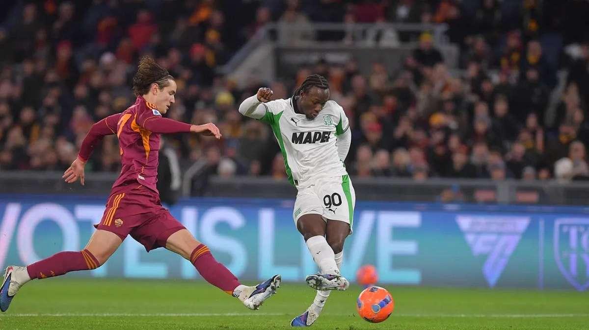 Roma Sassuolo highlights 2-0: gol di Manu Koné e Soulé - VIDEO