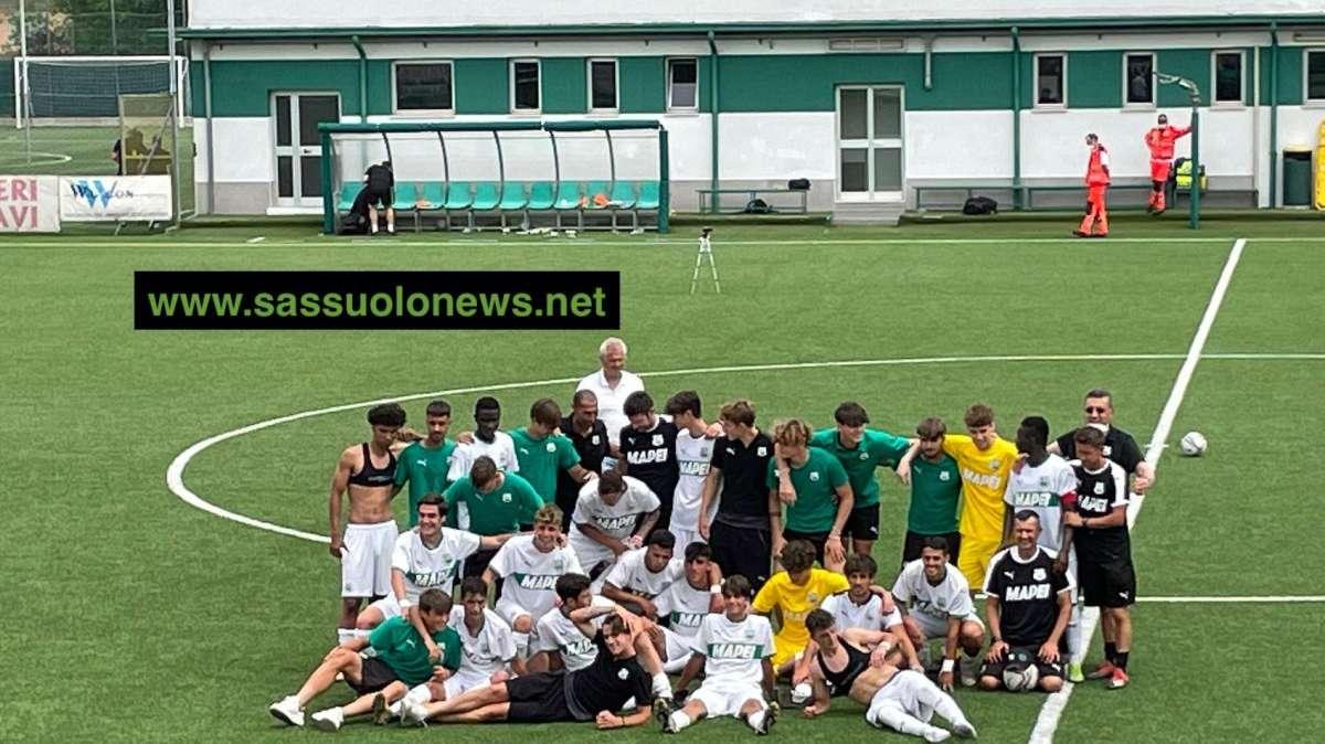 Sassuolo Under 18: 3-2 alla Roma e festa di fine anno - FOTO
