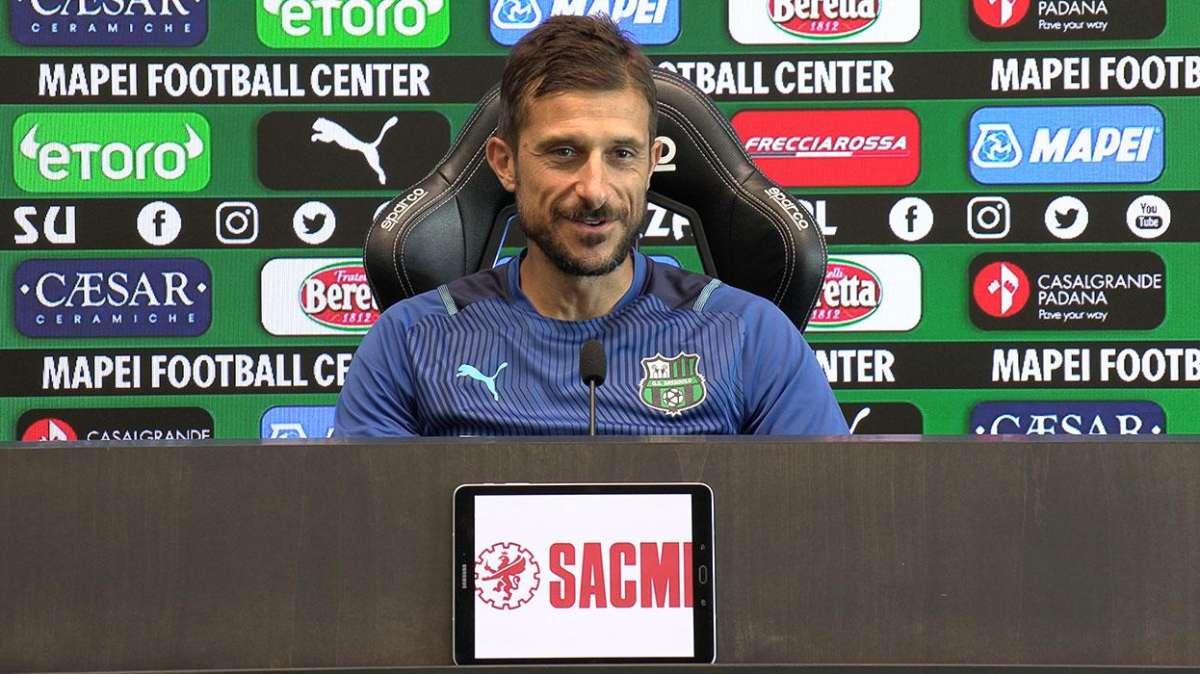 Dionisi conferenza stampa Sassuolo Milan: al suo posto Magnanelli