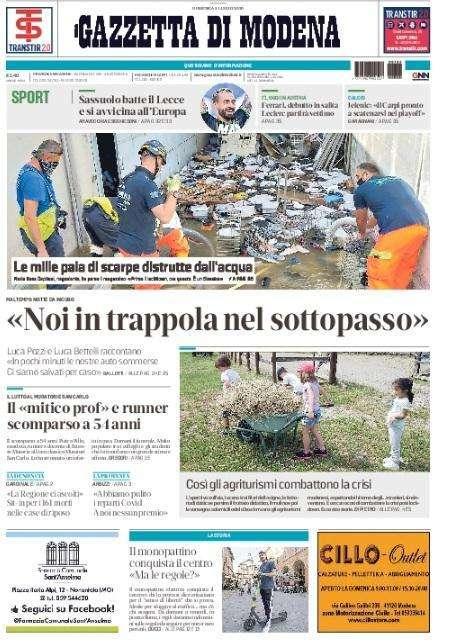 Gazzetta di Modena: "Sassuolo batte il Lecce e si avvicina all'Europa"