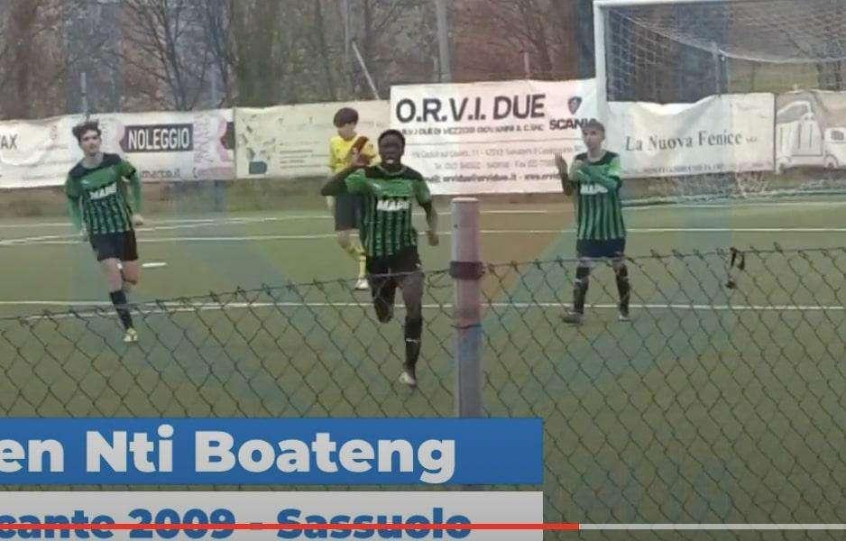 Owen Nti Boateng, l'altro 'Boa' del Sassuolo: che gol contro il Bologna