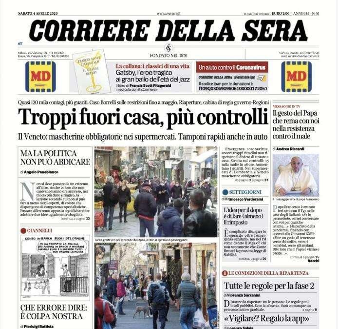 Corriere della Sera: "Litigano tutti, A e giocatori L’UEFA minaccia: finite o niente coppe"