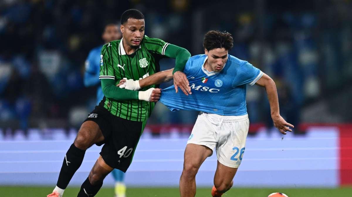 Napoli Sassuolo tabellino 1-0: marcatori, risultato, statistiche 17-01-26