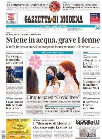Gazzetta di Modena: "Sempre più ItalSassuolo. Raspadori: "Che emozione"