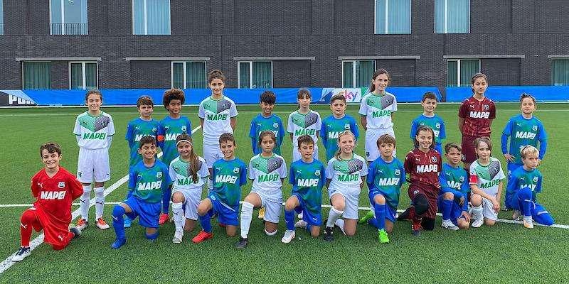 Derby in famiglia tra Pulcine e Pulcini del Sassuolo sul campo Adriana Spazzoli