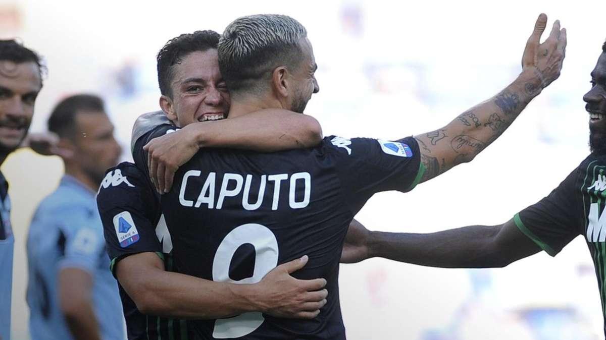 Lazio Sassuolo pagelle. Voti: gioia Raspadori. Caputo e Bourabia decisivi