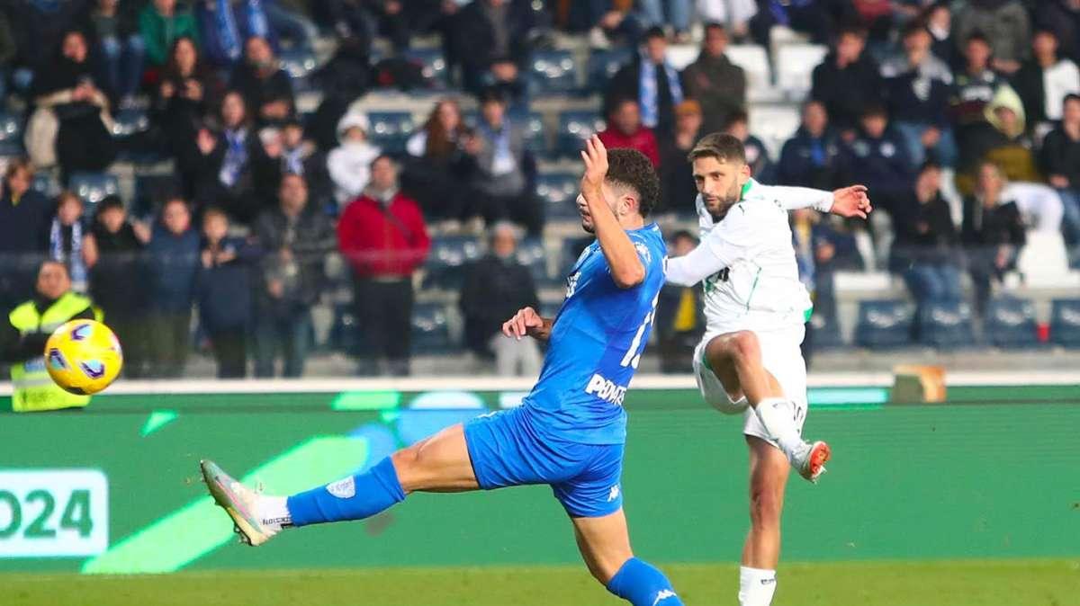 Giudice Sportivo: Berardi entra in diffida, Foti salta Sassuolo-Roma