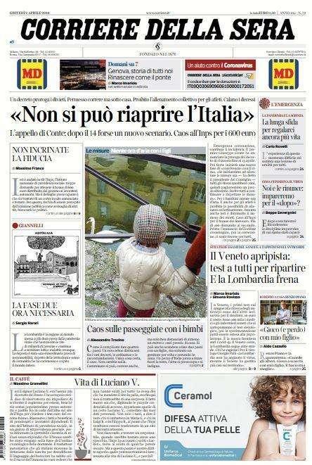 Corriere della Sera: "Campionati a luglio, le coppe ad agosto"