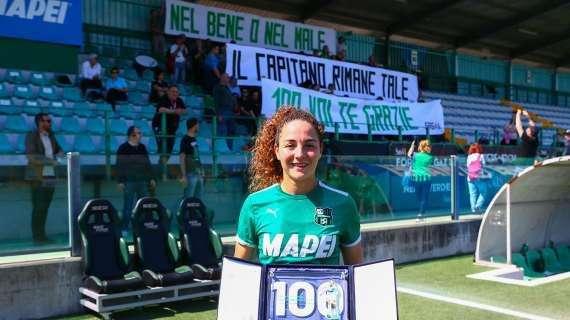 SN - Maria Luisa Filangeri saluterà il Sassuolo: Fiorentina, Roma e Inter in corsa